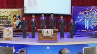 نشست صمیمی مسئولین و رزمندگان گردان ۱۰۵ حضرت امام حسین(علیه السلام)