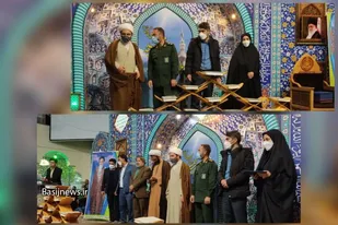 افتتاحیه هفته بسیج دانش آموزی و نوجوان در خمینی شهر