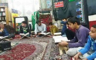 برگزاری گردهمایی حلقه های صالحین نوجوانان و جوانان پایگاه حزب الله شاهرود