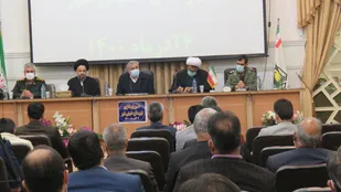 جلسه شورای اداری در امامزاده سیدمحمد به میزبانی فرمانده سپاه خمینی شهر