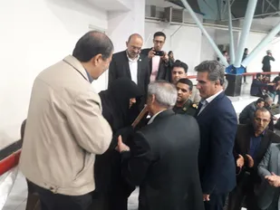 تجلیل از مادر شهید انقلاب بوجاری در جشنواره هنرهای رزمی در شاهرود+ تصاویر