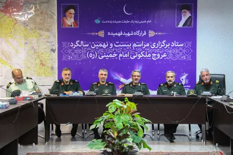 بازدید سردار غیب پرور از قرارگاه شهید فهمیده