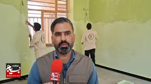 رنگ&zwnj;آمیزی ۱۶ مدرسه چابهار با همت بسیج سازندگی؛ گامی جهادی برای شاداب&zwnj;سازی فضای آموزشی
