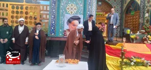 جشن ولادت رسول مهربانی ها و صادق آل عبا(ع) در عباس آباد + تصاویر
