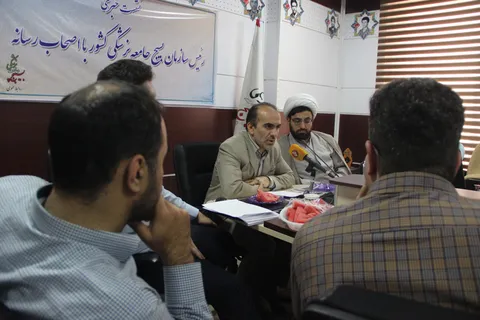 نشست خبری رئیس سازمان بسیج جامعه پزشکی