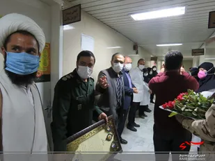 تجلیل از مدافعان سلامت همزمان با روز پزشک