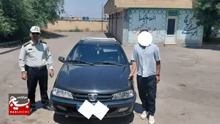 توقیف پژوپارس  با سرعت ۱۸۰ کیلومتر در جاده اردبیل - خلخال