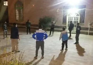 برگزاری حلقه صالحین ورزشی در پایگاه بسیج امام هادی(ع)