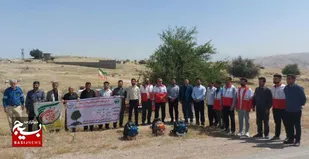 نمایش اقتداروامادگی دستگاه های اجرایی لالی دررزمایش امدادونجات
