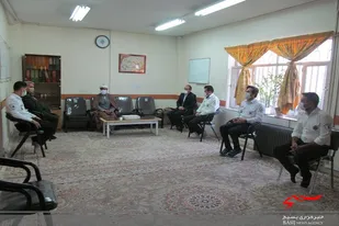 دیدار مسئولین سپاه کاشمر با کارکنان اورژانس