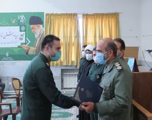 مراسم معارفه جانشین فرمانده سپاه ناحیه خوانسار