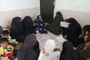کافه گفت وگو دخترانه حجاب در پایگاه بسیج کنارک