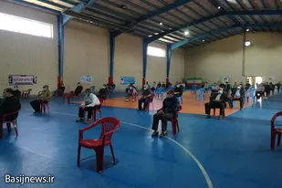 همايش بصيرتی مديران پشتیبانی بسیج قهاوند