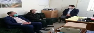 دیدار رئیس بسیج سازندگی و معاون روابط عمومی سپاه استان با رئیس خبرگزاری باشگاه خبرنگاران استان