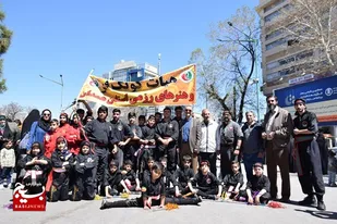 حضور ورزشکاران در راهپیمایی روز قدس برای حمایت از کودکان غزه است