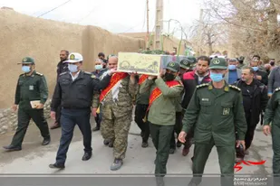 تشییع پیکر مطهر یک شهید گمنام در میامی