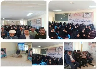 برگزاری یادواره دو دانش آموز شهید در منطقه میانکوه