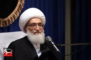 حضرت آیت الله العظمی نوری همدانی &laquo;مدظله العالی&raquo; در دیدار با عده&zwnj;ای از فضلای استان همدان