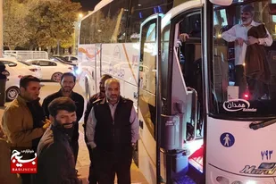 اعزام اولین گروه از خدمتگزاران امام رضایی همدان به مشهد مقدس
