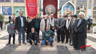 دو دستگاه اتوبوس برای زیارت قبر مطهر حاج قاسم سلیمانی اعزام شدند