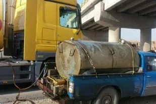 جریمه ۲ میلیارد ریالی قاچاق گازوئیل در فامنین