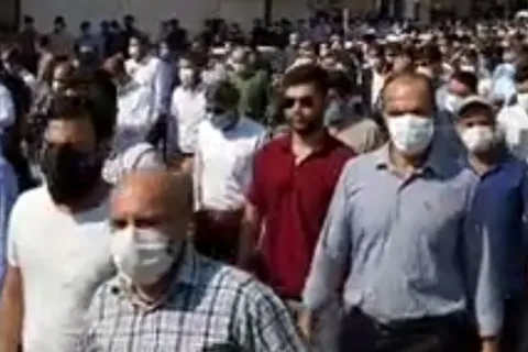 راه‌پیمایی اتحاد و اعلام نفرت از اغتشاش در ایذه