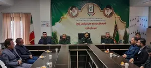 دیدار فرماندهان و مدیران بسیج ادارات  ملارد با فرمانده سپاه  حضرت ولیعصر (عج)