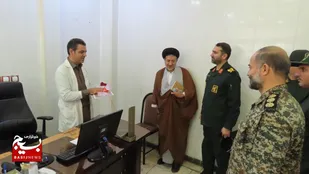 تجلیل فرمانده سپاه خوی از پرستاران