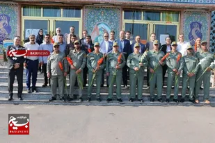 تجدید میثاق مدیرکل و کارکنان محیط زیست گیلان با شهدا