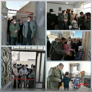 افتتاح مسکن محرومین در شیروان