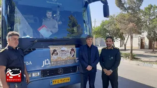 اعزام کاروان زیارتی قوچان به مرقد امام خمینی(ره) و مناطق عملیاتی غرب کشور