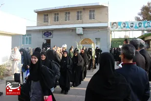 اعزام ۲۰۰ دانش&zwnj;آموز دختر شهرستان ساوجبلاغ، به اردوی راهیان نور جنوب کشور