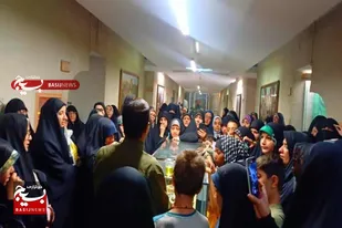 بازدید بسیجیان حوزه مقاومت نجمیه ملایر  از باغ موزه دفاع مقدس همدان