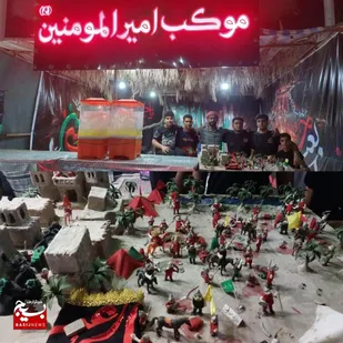 ماکت هنرمندانه&zwnj; &nbsp;روز عاشورا و حقیقت جاودانه کربلا