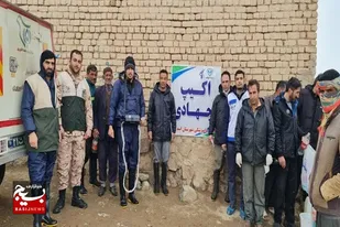 برگزاری اردوی جهادی ارائه خدمات رایگان دامپزشکی اسدآباد در دهه فجر