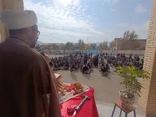 نشست جهاد تبیین با موضوع "استکبارستیزی" در مدرسه دخترانه کوثر چایپاره برگزار شد