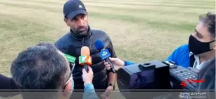 مصاحبه سرمربی قشقایی شیراز پس از بازی مقابل شاهین