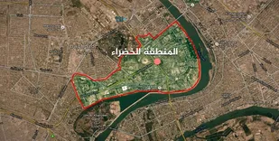حمله راکتی به منطقه سبز بغداد