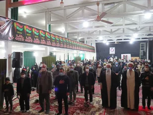 یادواره شهدای کرمان و شهید سلیمانی در فروخاص درمیان