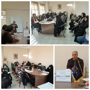 دومین جلسه طرح ولایت کانون بسیج هنرمندان ارومیه برگزار شد.