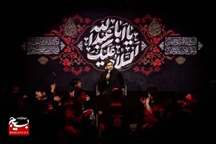 مراسم عزاداری شب هشتم محرم در گتوند، گزارش تصویری