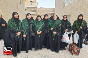 حرکت کاروان بسیجیان زاهدانی به مشهدالرضا (ع) برای تجدید میثاق و آخرین وداع با رهبر شهید انقلاب