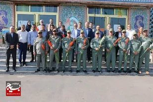 تجدید میثاق مدیرکل و کارکنان محیط زیست گیلان با شهدا