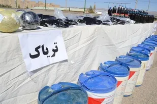 کشف ۲۱۷ کیلو تریاک از دو قاچاقچی در عملیات مشترک پلیس فارس و البرز