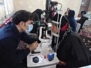 برگزاری میز خدمت در روستای هفت چشمه