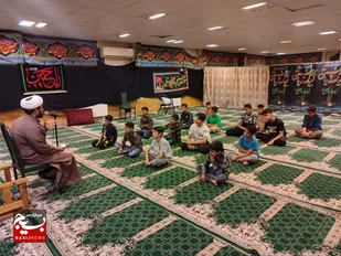 برگزاری مراسم عزاداری شب شهادت امام حسن عسکری( ع) توسط بسیجیان در زاهدان