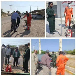 ۴۰ بسته معیشتی بین کارگران سیریک توزیع شد
