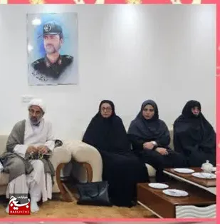 دیدار با خانواده شهید والامقام سردار ولی فتح مرادی &nbsp;