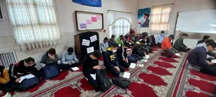 مراسم گرامیداشت شهدای دانش آموز حادثه تروریستی شاهچراغ در شاهرود