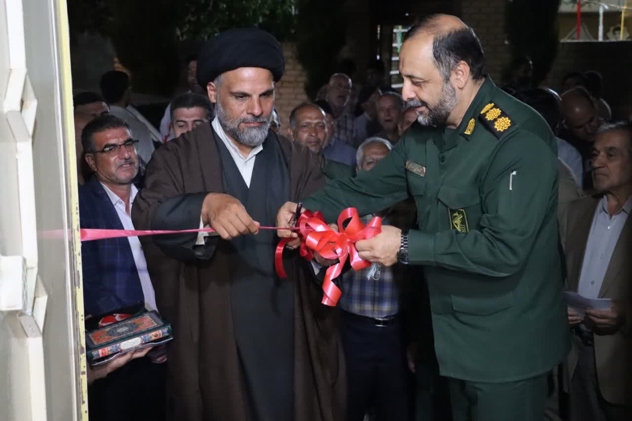 افتتاح پایگاه بسیج شهید سلامی روستای جعفرآباد شاهرود+تصاویر
